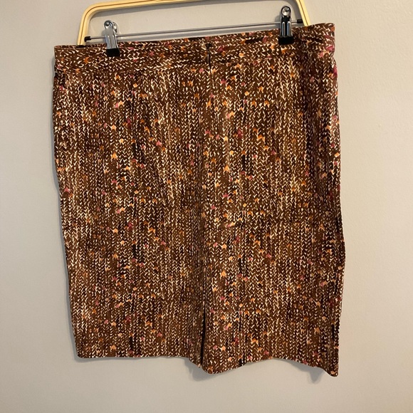 Van Heusen Skirt Lightweight Lovely Pattern Sz 16 - Picture 3 of 6